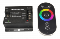 Контроллер с сенсорным ПДУ  SR-RGB-S-24A  12/24V 288/576W