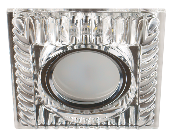 AG 755 CHR/CL Светильник встраиваемый с LED подсветкой