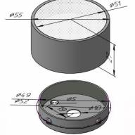 СК 50-4AH накладной SN 220V 4000K - СК 50-4AH накладной SN 220V 4000K