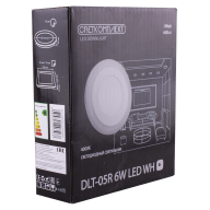 DLT-05R 6W MWH 4000K Светильник светодиодный встраиваемый - DLT-05R 6W MWH 4000K Светильник светодиодный встраиваемый