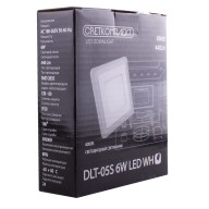 DLT-05S 6W MWH 4000K Светильник светодиодный встраиваемый - DLT-05S 6W MWH 4000K Светильник светодиодный встраиваемый