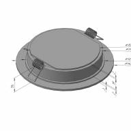 SDAL-DP R 12 12W WH 4000K - SDAL-DP R 12 12W WH 4000K