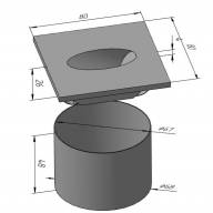 ST-8071 SQ 3W WH 4100K - ST-8071 SQ 3W WH 4100K